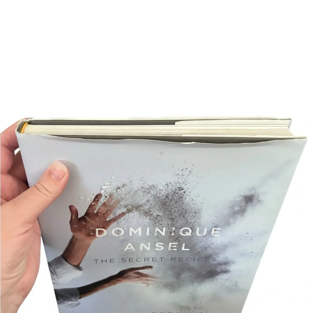 Dominique Ansel: The Secret Recipes Cookbook Hardcover French Pastry NYC Cronut